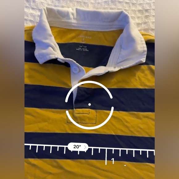 💥On Sale 💥 LANDS END   LONG SLEEVE   COLLARED SHIRT EXCELLENT CONDITION - Picture 9 of 10